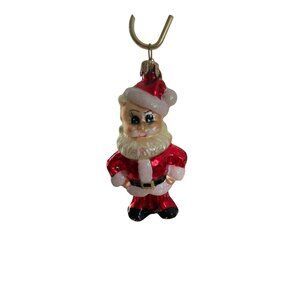 Vintage Radko Whos Naughty Or Nice Glass Christmas Ornament